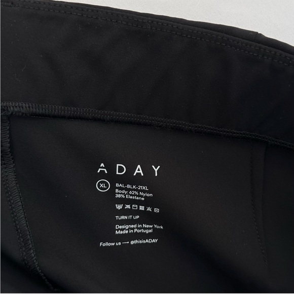 ADAY Turn It Up Pants (Black - XL) - Picture 5 of 8